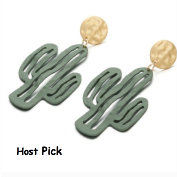 Jewelry - Host pick 🎊🎊 New, gorgeous cactus earrings